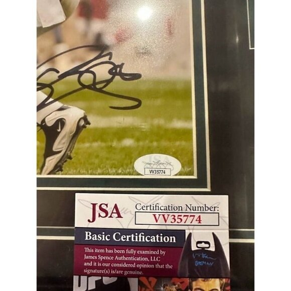 Donovan McNabb signed autographed Eagles 8x10 Photo Framed Collage JSA - Picture 5 of 5